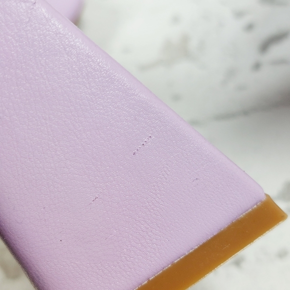 NEW Open Edit Sheena Black Summer Block Heel Sandals O146 - Picture 13 of 15